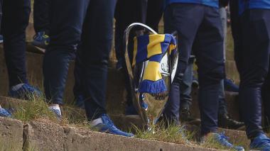 Arkowcy świętują zdobycie pucharu