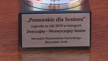 Seniorka z Rumi wyróżniona przez marszałka