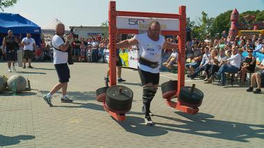Pudzianowski i Ostaszewski oceniali zmagania strongmanów w Luzinie