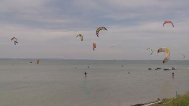 Zawody kiteboardingu w Jastarni