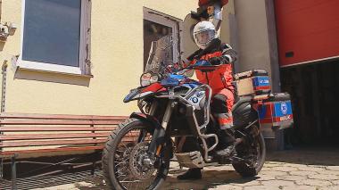 Motoambulans zadba o bezpieczeństwo wypoczywających
