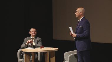Norman Davies zachwycił wejherowską publiczność