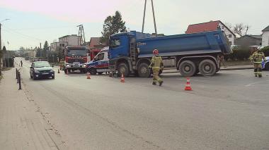 Dwie osoby na przejściu potrącone przez ciężarówkę