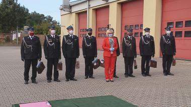 Strażacy uhonorowani za swoją służbę