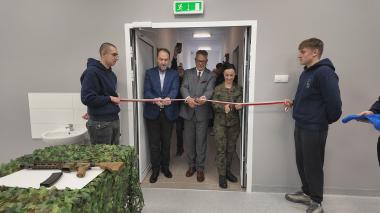 Wirtualna strzelnica otwarta w Pucku