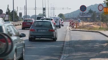 Utrudnienia w ruchu przy węźle Zryw