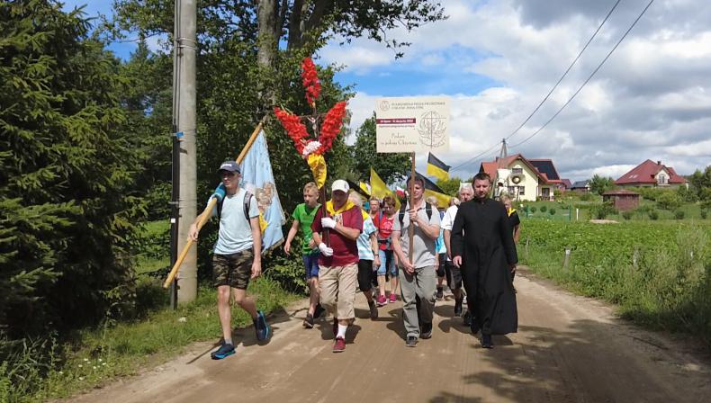 Kaszubi w drodze na Jasną Górę