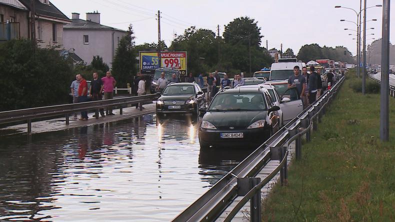 Zalana DK6 w Wejherowie