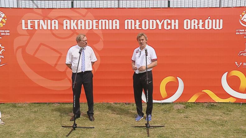 Letnia Akademia Młodych Orłów - konferencja Zbigniewa Bońka