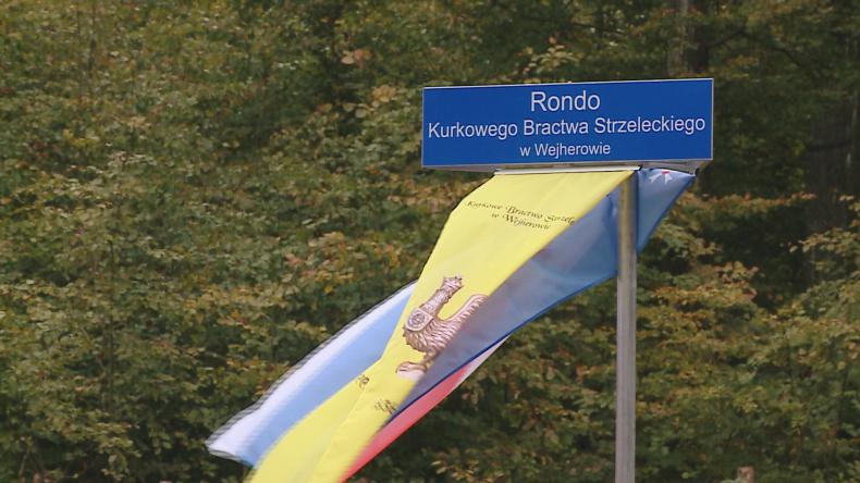 Kurkowe Bractwo Strzeleckie ze swoim rondem