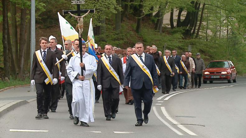 Męska Droga Krzyżowa na Kalwarii Wejherowskiej