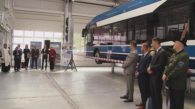 Pierwszy elektryczny autobus w wejherowskich barwach