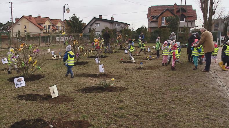 Dzieci zaczęły wiosnę od sadzenia drzewek