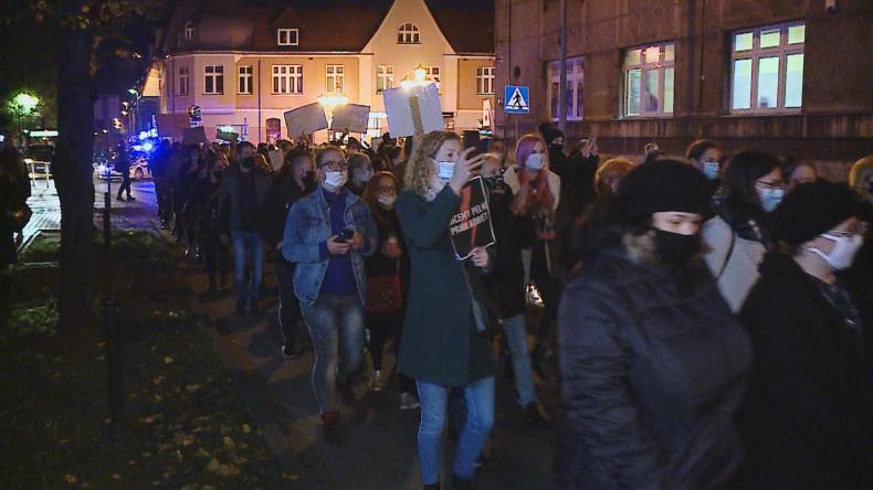 Protesty w Wejherowie