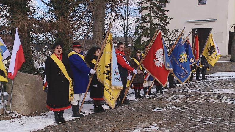 Odsłonięcie tablicy upamiętniającej „króla Kaszubów”