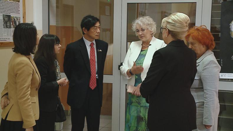 Ambasador Japonii z wizytą w Wejherowie