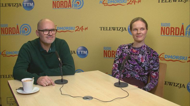 Maria Gosk i Radosław Orzęcki