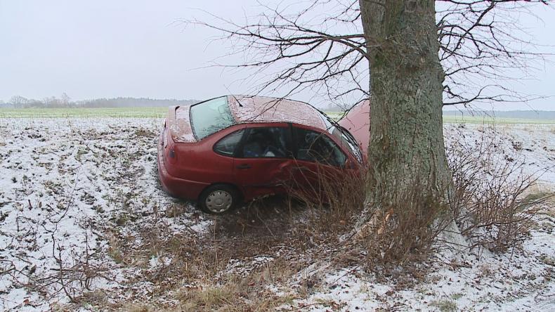 Wypadek drogowy w Żelaźnie