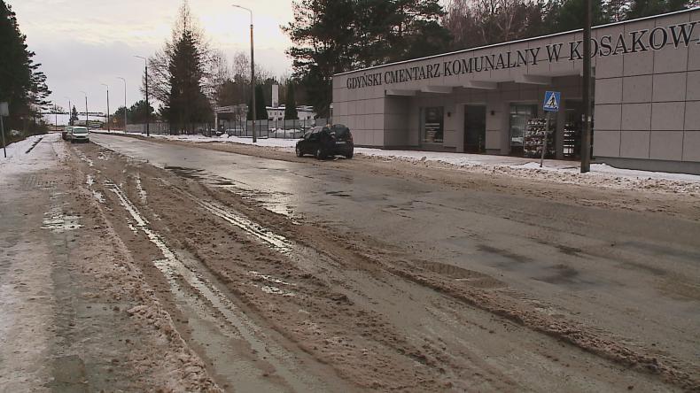 Droga przy cmentarzu w Kosakowie przejdzie gruntowny remont