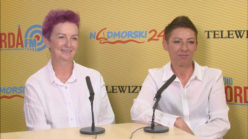 Hania Kolasa i Kasia Krajewska