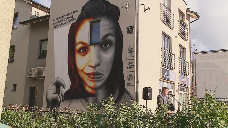 Mural w Luzinie oficjalnie odsłonięty