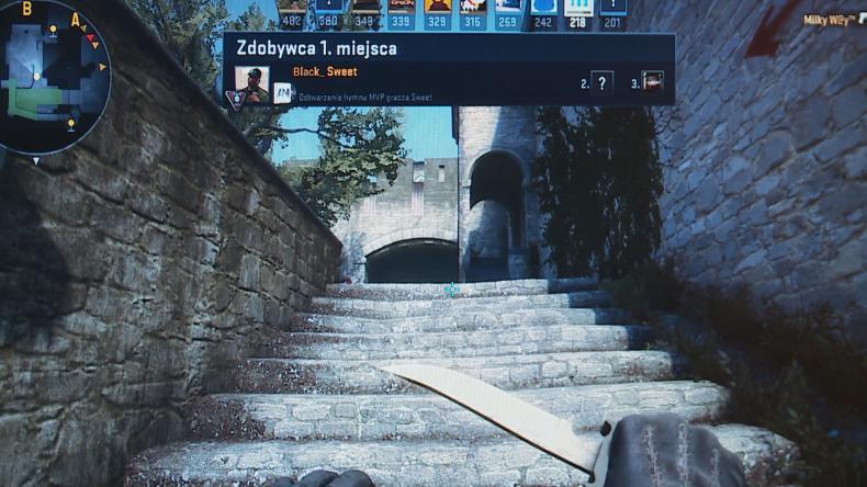W Counter-Strike przed wejherowskim ratuszem
