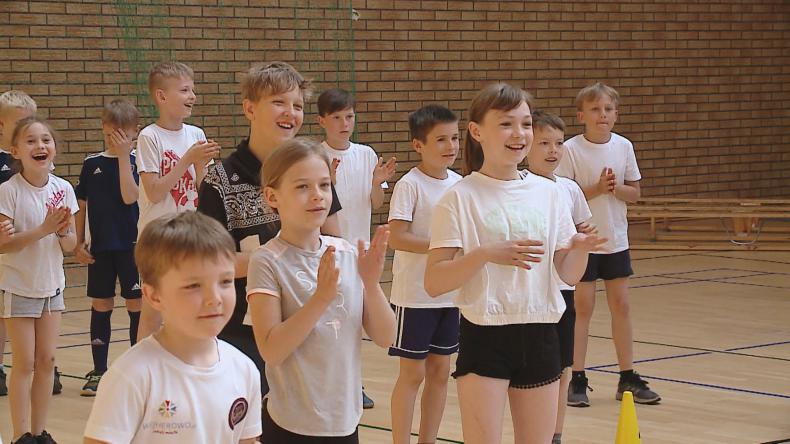 Sportowe zmagania maluchów
