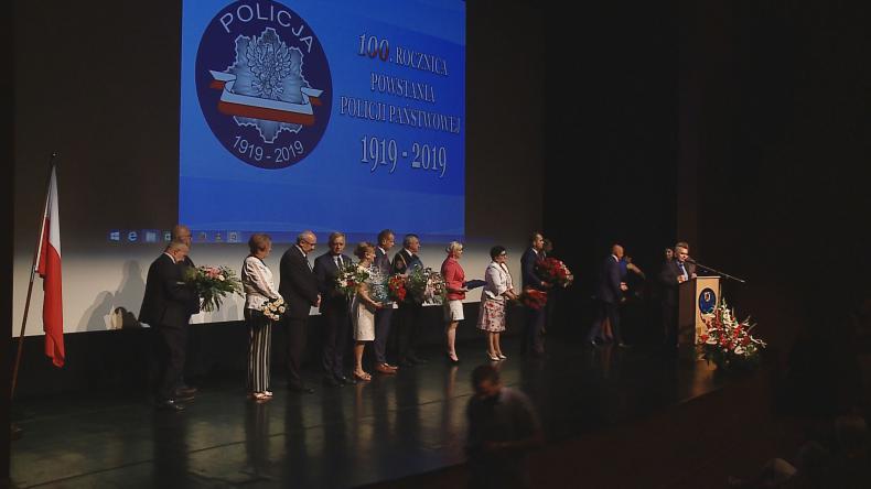 Jubileuszowe święto policji