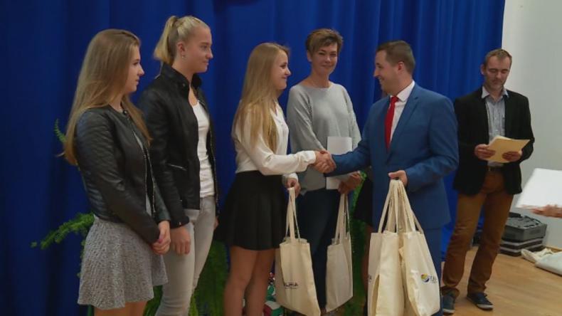 Burmistrz podziękował siatkarskim mistrzyniom