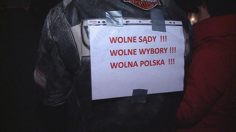 Protest pod wejherowskim sądem