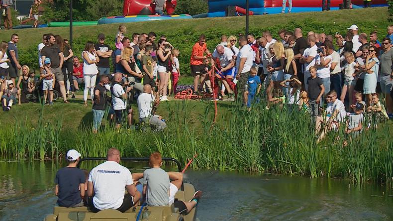 Pokaz siły strongmanów w Kielnie