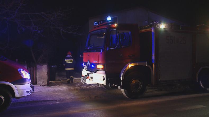 Dwugodzinna akcja strażaków w Bolszewie