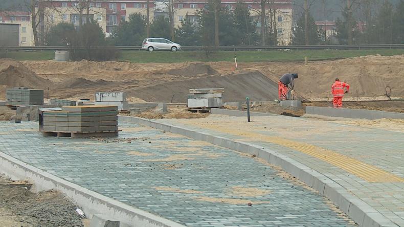 Prace wyprzedziły terminarz, węzeł już jesienią