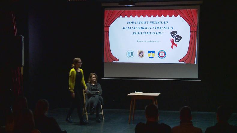 Profilaktyka HIV na teatralnych deskach