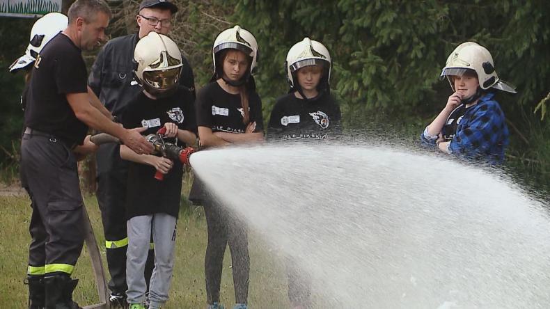 Pożarnicze ABC pod namiotami