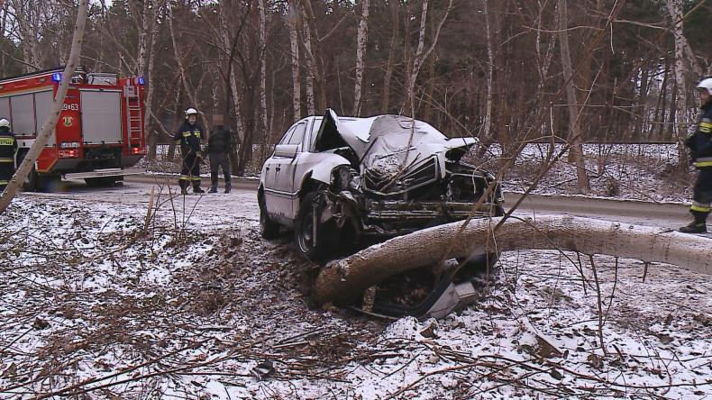 Wypadek drogowy w Jastarni