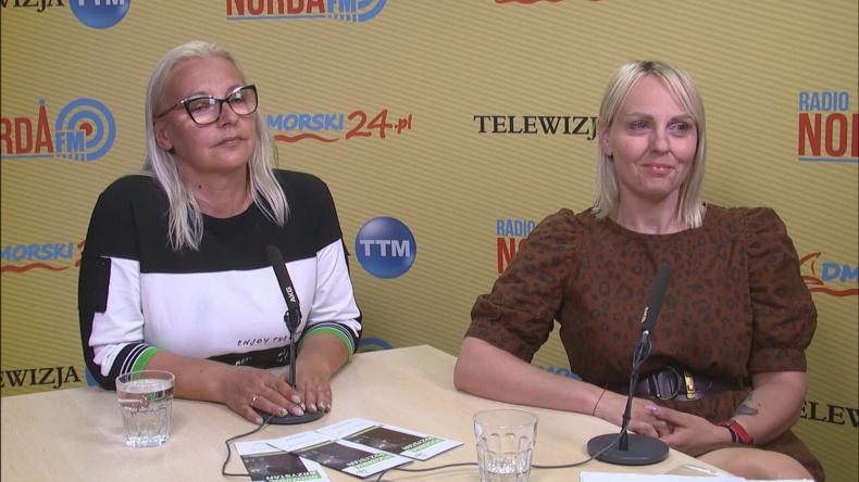 Agnieszka Szenk i Beata Mienik