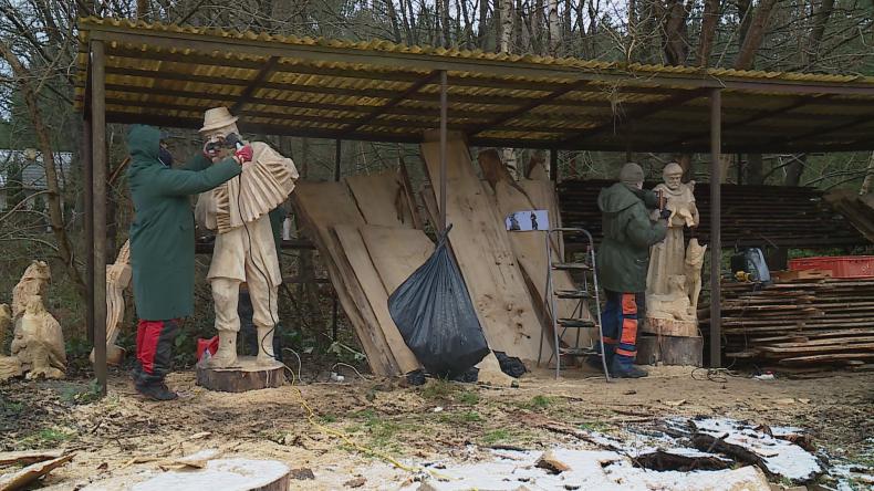 Artyści ponownie tworzyli w Bieszkowicach