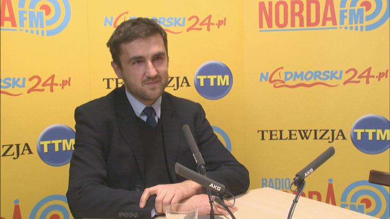 Daniel Lessnau, dyrektor biura Północnokaszubskiej Lokalnej Grupy Rybackiej