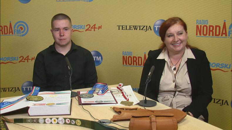 Marzena Goike i Igor Adaszkiewicz