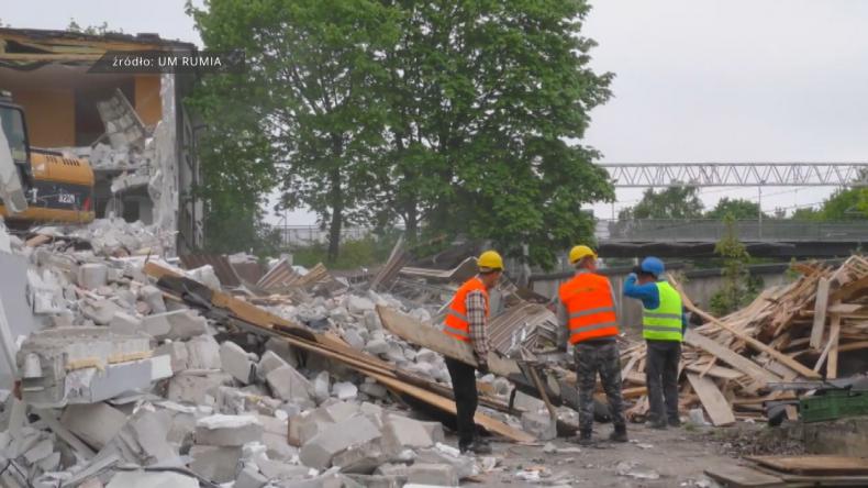 Ruszyło wyburzanie pod węzeł Janowo