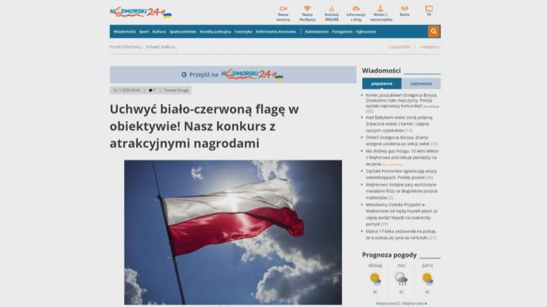 Uchwyć biało-czerwoną flagę w obiektywie!