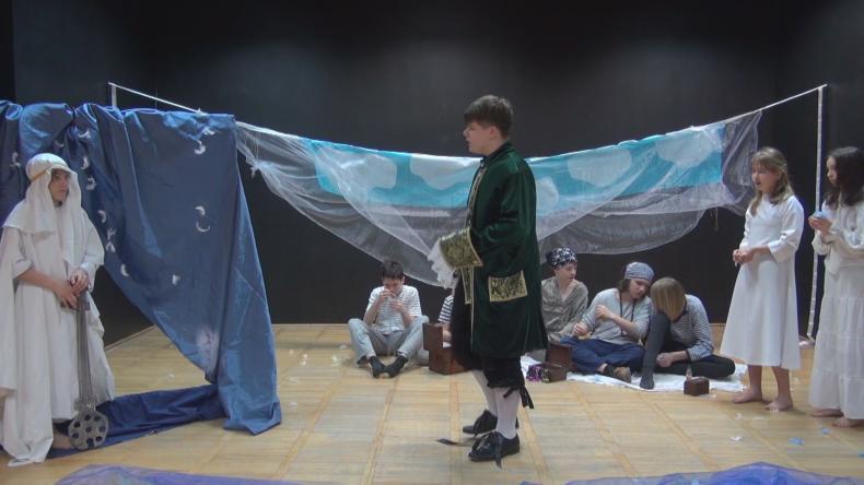 Film uczniów rumskiego gimnazjum pt. Na duńskiej scenie