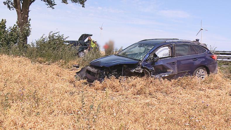 „Czołówka” Subaru i BMW, wśród poszkodowanych dzieci