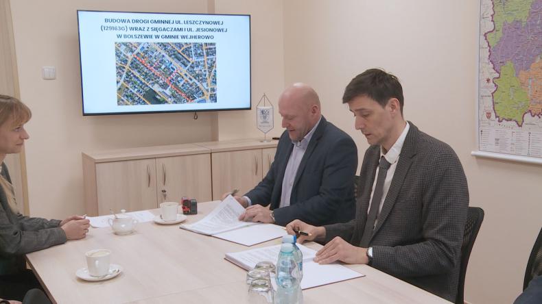 Rusza budowa dwóch ulic w Bolszewie