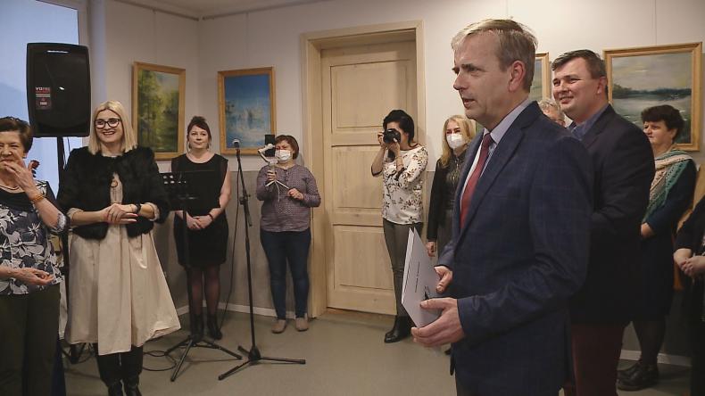 Prace Zofii Botulińskiej na wystawie w Luzinie