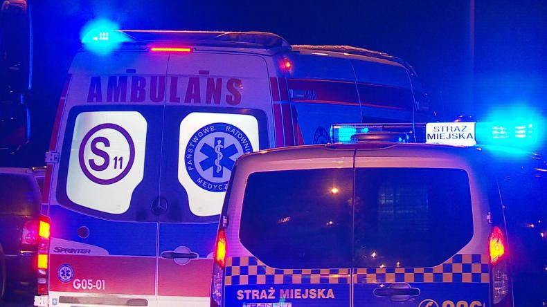 Cztery osoby poszkodowane w pożarze w Wejherowie