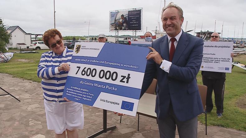 Większe dofinansowanie na rewitalizację Pucka i rozbudowę portu