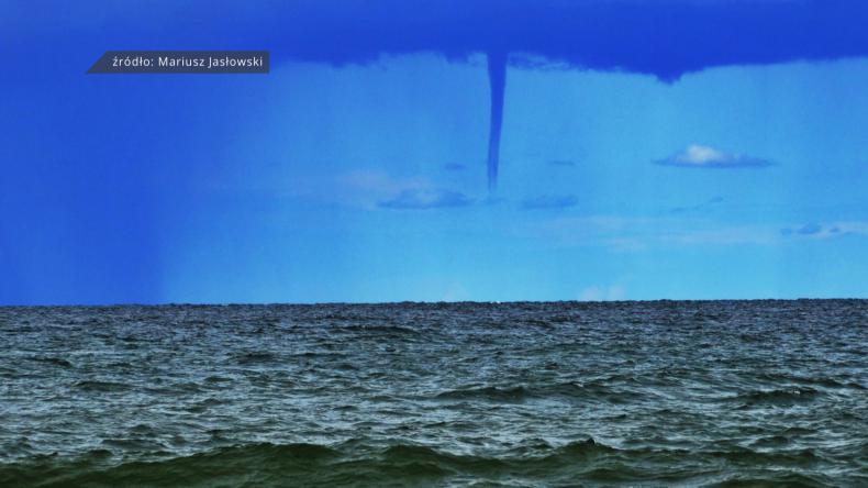 Trąby wodne nad Bałtykiem