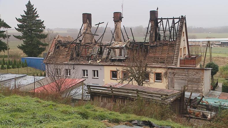 Trwa zbiórka na odbudowę domu po pożarze
